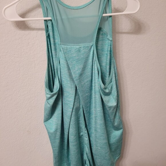 Womens Teal Tank Top - Picture 2 of 2